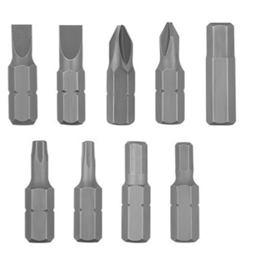 9 in 1 Adjustable Ratcheting Screwdriver Set Magnetic Nut Driver Tools Multifunctional Repair Hand Screwdriver 2