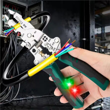 Multifunction Foldable Wire Stripping Pliers Voltage Testing Cable Cutting Pliers Wire Stripper Electrician Pliers