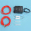 High Pressure Voltage Pulse Igniter, 15KV Ignitor Transformer, Ceramic Needle, 2PCS 100CM Cables 2