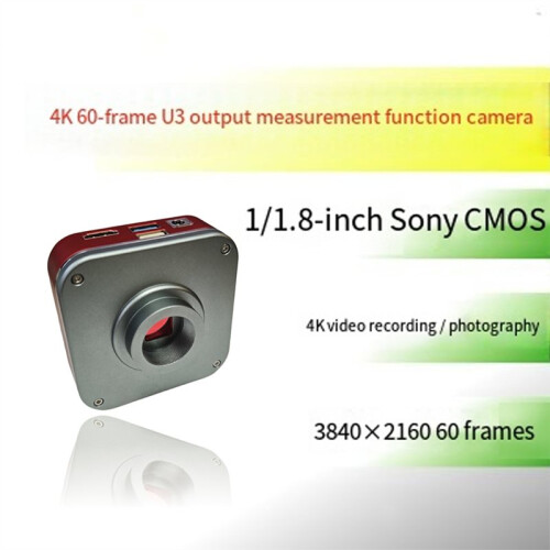 4K 60fps USB 3.0 High-Speed Transmission Measurement -Compatible Industrial Camera Electron Microscope EU Plug 1
