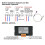 Medidor de LED com Sensor EGT Sensor de Temperatura Kit de Solda Função Ajustável Compatível com Pt100 Temperatura e 6