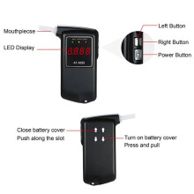 Breathalyzer Portable Digital Breath Alcohol Tester Alcohol Tester Meter with 10pcs Mouthpieces Alcohol Tester