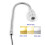 3WAC 12V 24V LED Tool Light Flexible 30cm LED Workshop Work Light Silver for CNC Machine Rework Welding Machine 5