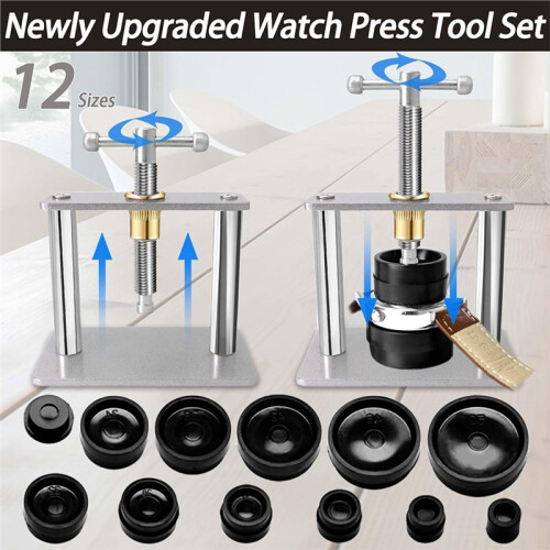 Watch Repair Kit - Comprehensive Tool Set for Watch Maintenance and Battery Replacement 2