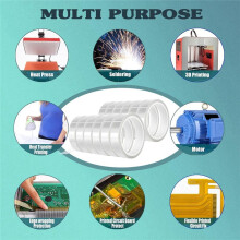 12Rolls 20mmx33m(108ft) Clear Heat Tape,Transparent High Temperature Heat Tape,Heat Transfer Tape for Heat Press