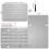 Plates Wallet Crypto Cryptocurrency Storage Crypto Wallet for Bitcoin Hardware Backup Mechanical Code Record Book 6