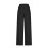 Women's Relaxed Fit Pull-On Pants Black Cotton Blend 8