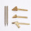 5PCS Plastic Welding Tips Set with Storage Box for Car Bumper,Tank, and Dashboard Repair 2