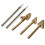 5PCS Plastic Welding Tips Set with Storage Box for Car Bumper,Tank, and Dashboard Repair 5