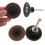 100Pcs 2" 80 Grit Sanding Disc Quick Change Disc Die Grinder Sanding Disc for External Prep Strip Grind Finish Burr Rust 7