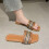 Γυναικεία Slip On Slide Σανδάλια, Γυναικεία Flat Παπούτσια, Γυναικεία Σανδάλια Παραλίας, 4