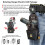 NAKIOO Rotatable Drill Bit Quick-Hanging Tool Bag, Tool Belt Organizer, Essential Electrician Accessory. 2