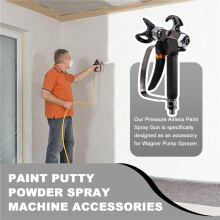 High Pressure Airless Paint Spray Gun Putty Powder Airless Spray Machine Accessories Suitable for Wagner Pump Sprayer