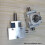 1:1 Small Angle Device Spiral Bevel Gear 12MM Same Direction Double Output Shaft Differential Assembly Gearbox 5