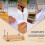 Bookbinding Plastic Bone Folder Creaser Waxed Thread Tools with Portable Binding Press Machine of Paulownia Wood 5