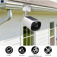 Verstelbare Dakhouder, Dakhaken, Dakhouder voor Camera met 1/4 Inch Schroefdraad, Dakhouder voor Camera met Zonnepaneel, Beveiligingscamera'S