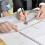 Multifunction Folding Ruler Special Shaped Measurement Stainless Steel Movable Four Fold Ruler Multi Angle Ruler 4