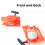 Garden Tool Parts Accessories Double Spring Hand Pulled   Kit for 5800 5200 4500 Chainsaw 3