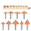 Set 8mm Handle 3D V-Shaped Knife 3D Computer Engraving Knife Woodworking Knife V-Shaped Milling Cutter 2