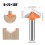 Set 8mm Handle 3D V-Shaped Knife 3D Computer Engraving Knife Woodworking Knife V-Shaped Milling Cutter 5