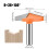 Set 8mm Handle 3D V-Shaped Knife 3D Computer Engraving Knife Woodworking Knife V-Shaped Milling Cutter 8