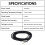 5pcs 5M DS18B20 Temperature Sensor Temperature Probe Stainless Steel Package Cable Waterproof Digital Thermostat Sensor 4