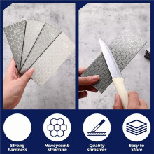 15Pcs Diamond Sharpening Stone,Diamond Lapping Plate with Extra Fine/Medium/Coarse Plate and Non-Slip Base 80-3000 Grit