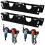 Angle Grinder Holders,4 Bay Angle Grinder Stand,2Pack Polisher Power Tool Racks, Garage Wall Mount Bracket 8