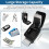Car Window Lock Box for Key Storage – Black, Universal Fit 8