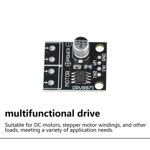 5Pcs DRV8871  6.5-45V  H-Bridge Motor Driver Module 3.6A Brushed Motor Driver PWM Control Driver Module 1