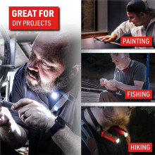 Neck Light Machine, Led Neck Light for Reading, Detachable Around Neck Flashlight for Work ,Grill,Repairing