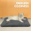 Self-Warming Cat Bed Thermal Pad 24x18 Inch Removable 6
