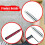 Paint Roller Frame 9 Inch Replaces Bathroom Decoration Adjustable Telescopic 5