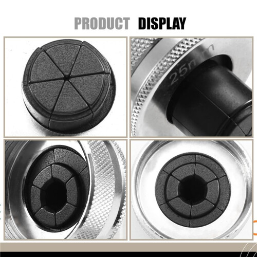 Robustes Kohlenstoffstahlmaterial, 25 mm, Unersetzlicher Expanderkopf, Passend für CT-100 oder CT-300 Rohrexpander, B 1
