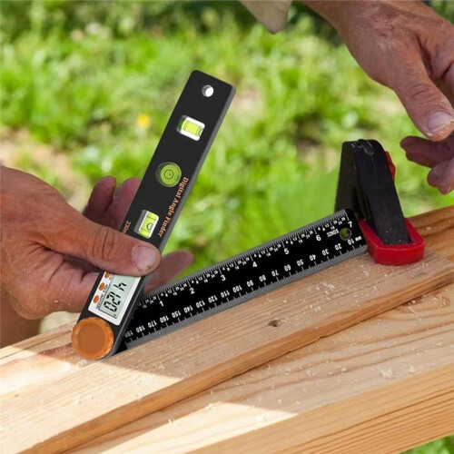 4 in 1 Digital Display Angle Ruler Protractor LCD Display Angle Measuring Tool Woodworking Accessories 1