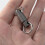 Titanium Quick Release Keychain Buckle - Key Ring for Outdoor Use, Compact 3
