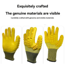 TPE Cut-Resistant Gloves Thickened for Heavy-Duty Impact Protection for Mining Sites and Heavy Machinery Operations