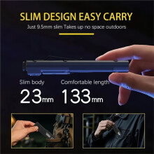 Flashlight Rechargeable Multi Light Source Outdoor Work Light Digital Display Pen Clip Light for Outdoor
