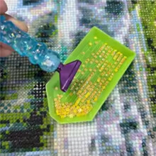 5D Diamantmalerei Zubehör Harz Punkt Bohrstift Spiralstil Austauschbare Stiftspitze DIY Diamantstickerei Werkzeug A