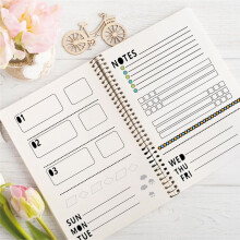 4 Pochoirs Métalliques pour Agenda, Journal, Gravure de Petites Lettres, pour Journal, Signets, Règles, Planificateurs,