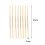 Bâtonnets diffuseurs d'aromathérapie en roseau naturel 4 mm, 20 pièces 6