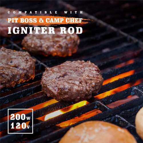 Hot Rod Igniter Kit for Pit Boss Camp Chef Traeger Pellet Grill Igniter Rod Heating Elements 1