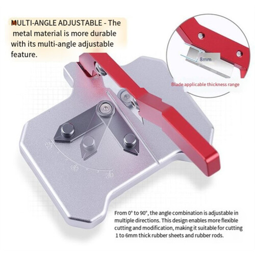 Cutting Table Figurine Modified Rubber Plate and Stick Multi Angle Cutter for Model Making Hobby DIY Tools 2