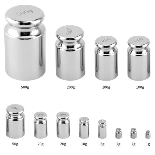 Steel Calibration Weights, Scale Calibration Weight Kit with Storage Box 1