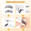 Magnetische wimpers set 3