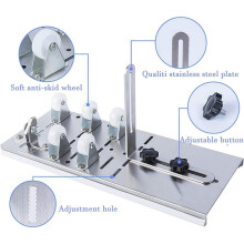 Glass Bottle Cutter, Upgraded Glass & Bottle Cutting Kit for Round Wine Beer Liquor Whiskey Champagne