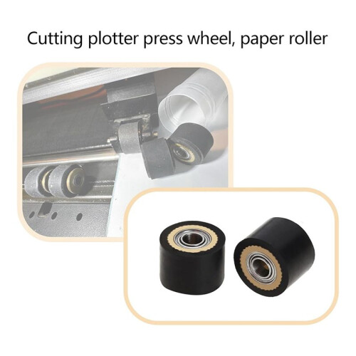 5pcs Pinch Roller for GCC RABIT Pcut Mimaki Graphtec Iolion Cutter Plotter 4x10x14mm 2