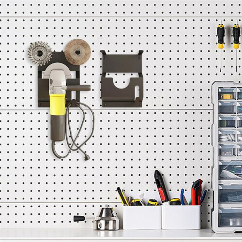 Angle Grinder Wall Storage Mount Metal Wall-Mounted Hanging Shelf Fixed Polishers Holder Stable Storage 1