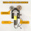 Angle Grinder Wall Storage Mount Metal Wall-Mounted Hanging Shelf Fixed Polishers Holder Stable Storage 1
