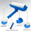 10-Inch Ceiling Paint Roller with Adjustable Shield for Splatter-Free Painting 2